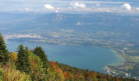 La vue du sommet du Mont du Chat mérite bien le détour ! 