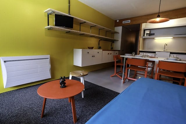 Appartement rénové dans l'esprit Perriand