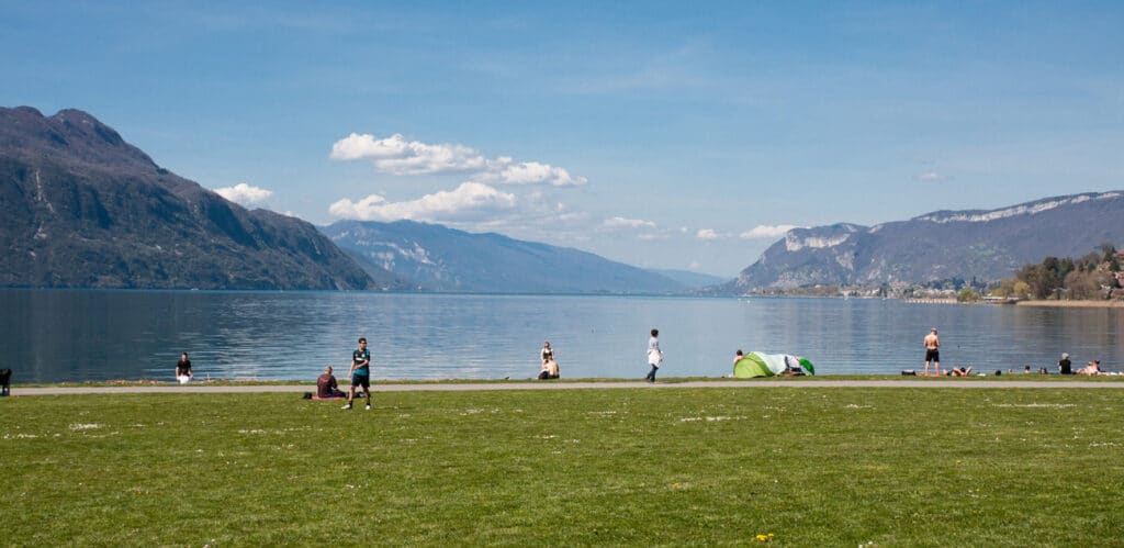 Le cap des Séselets au printemps