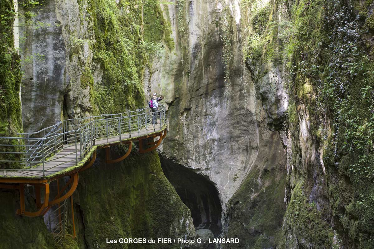 Les gorges du Fiers, incontournable de Haute-Savoie