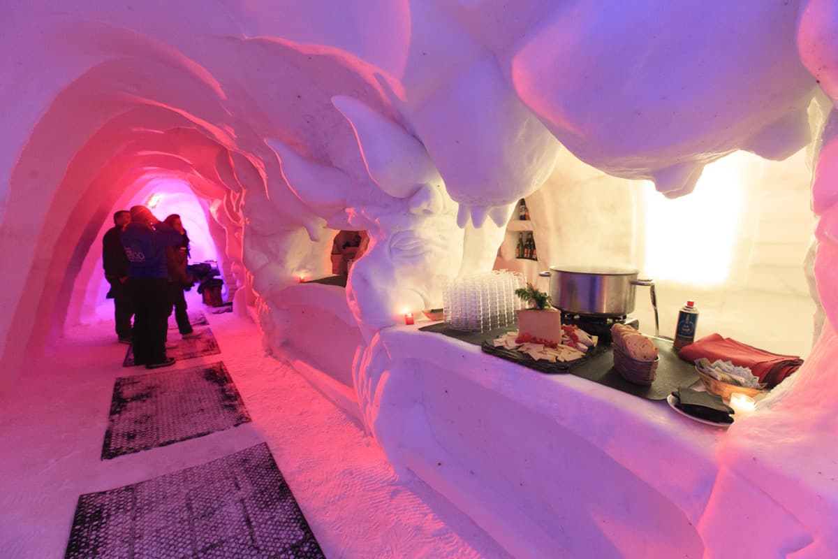 Village d'igloo de la Plagne