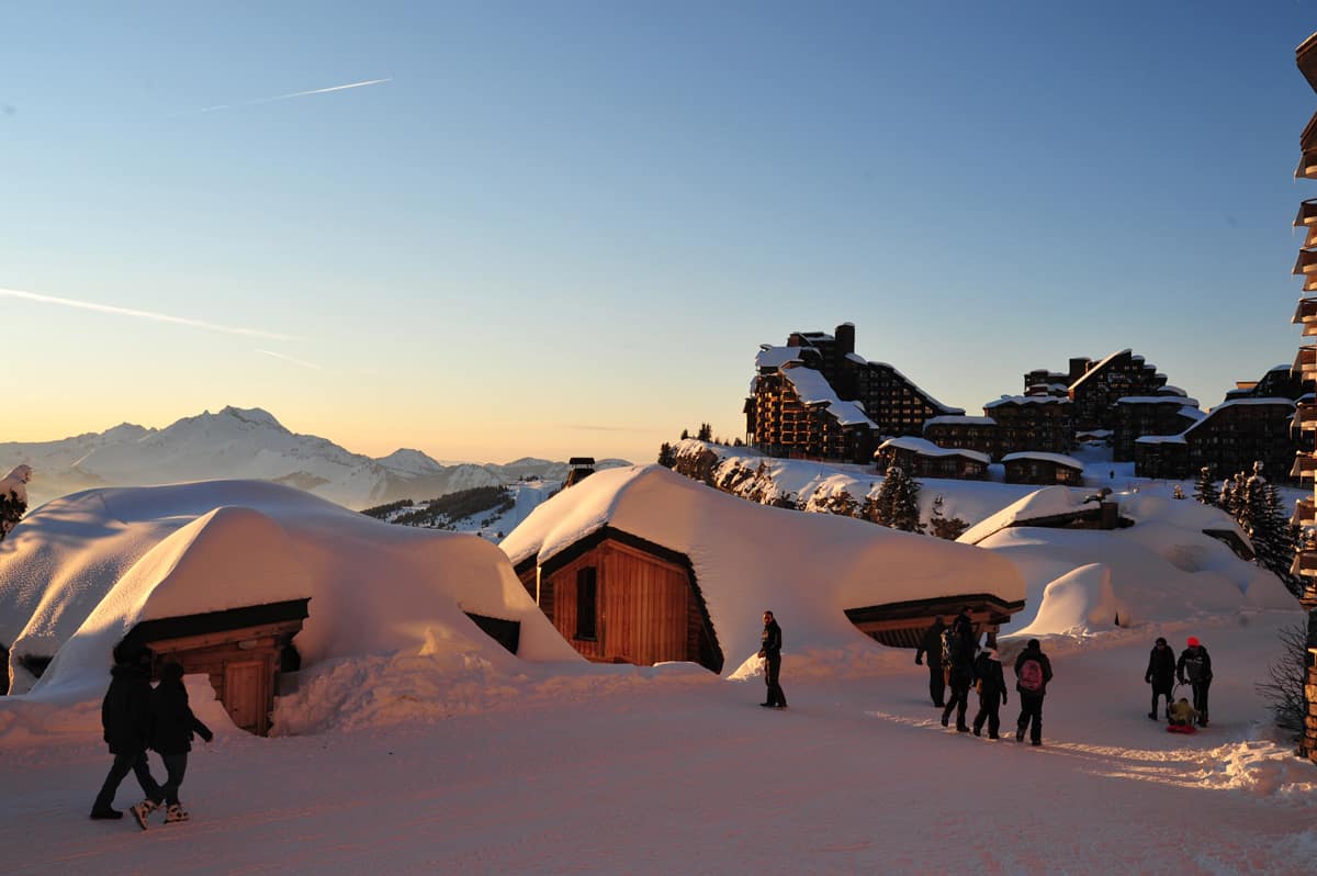 Avoriaz coucher de soleil