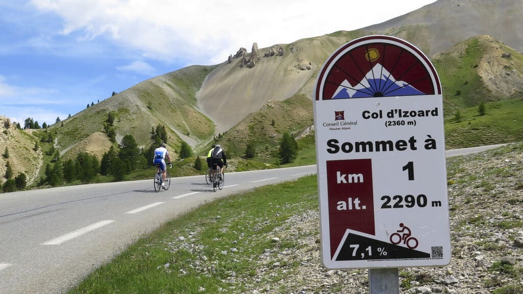 A 1 km du col de l'Izoard