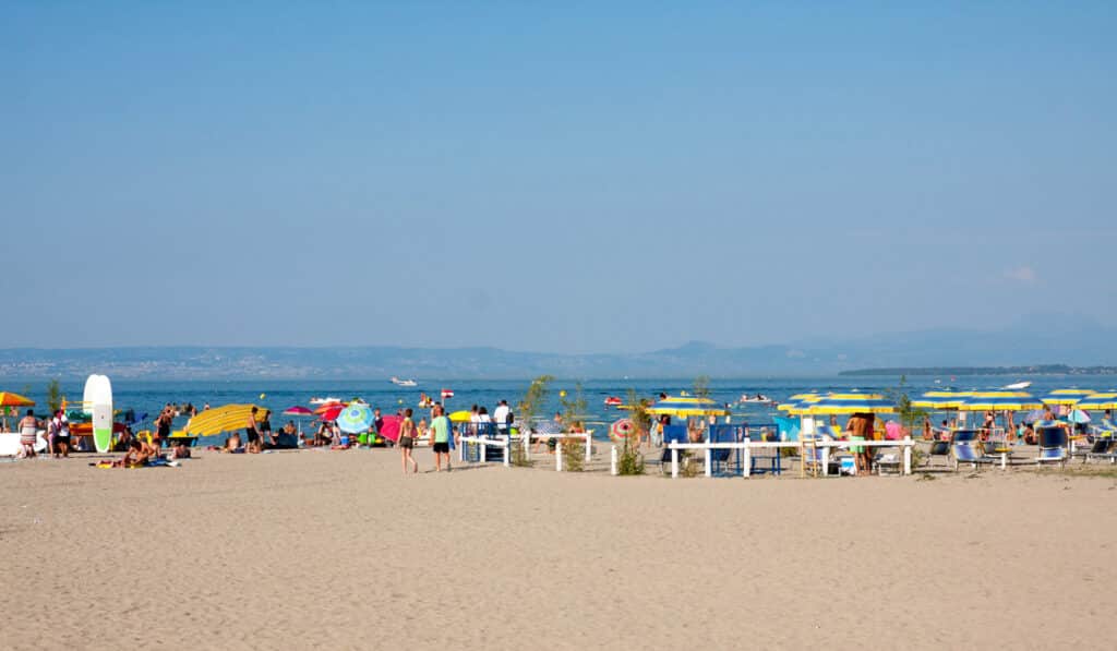 Plage d'Excenevex, lac Léman