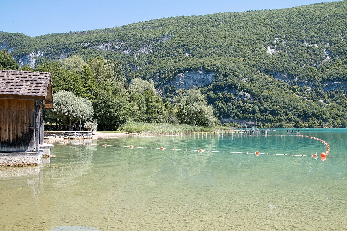 Le lac d'Aiguebelette