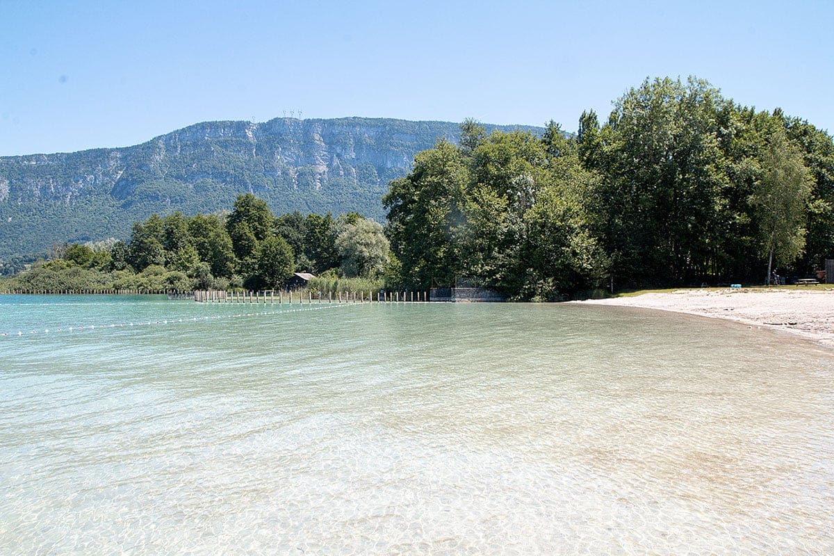 Plage de Lépin-le-Lac