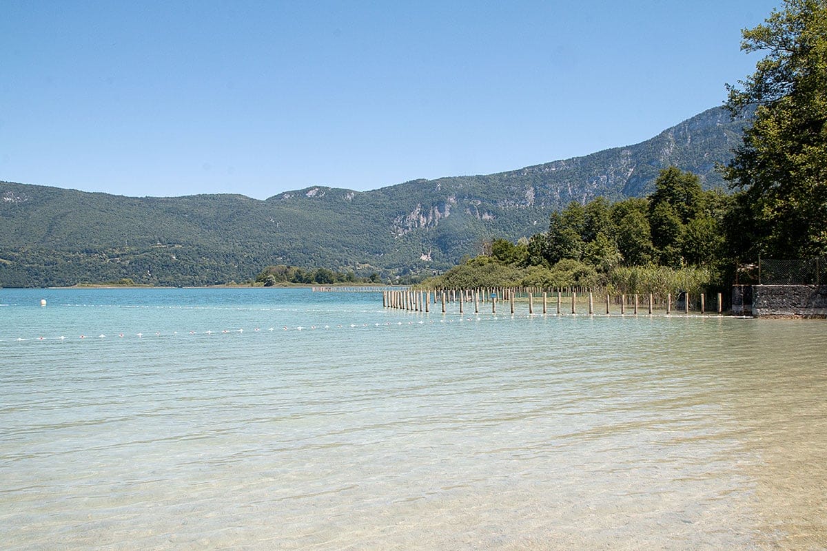 Plage de Lépin-le-Lac