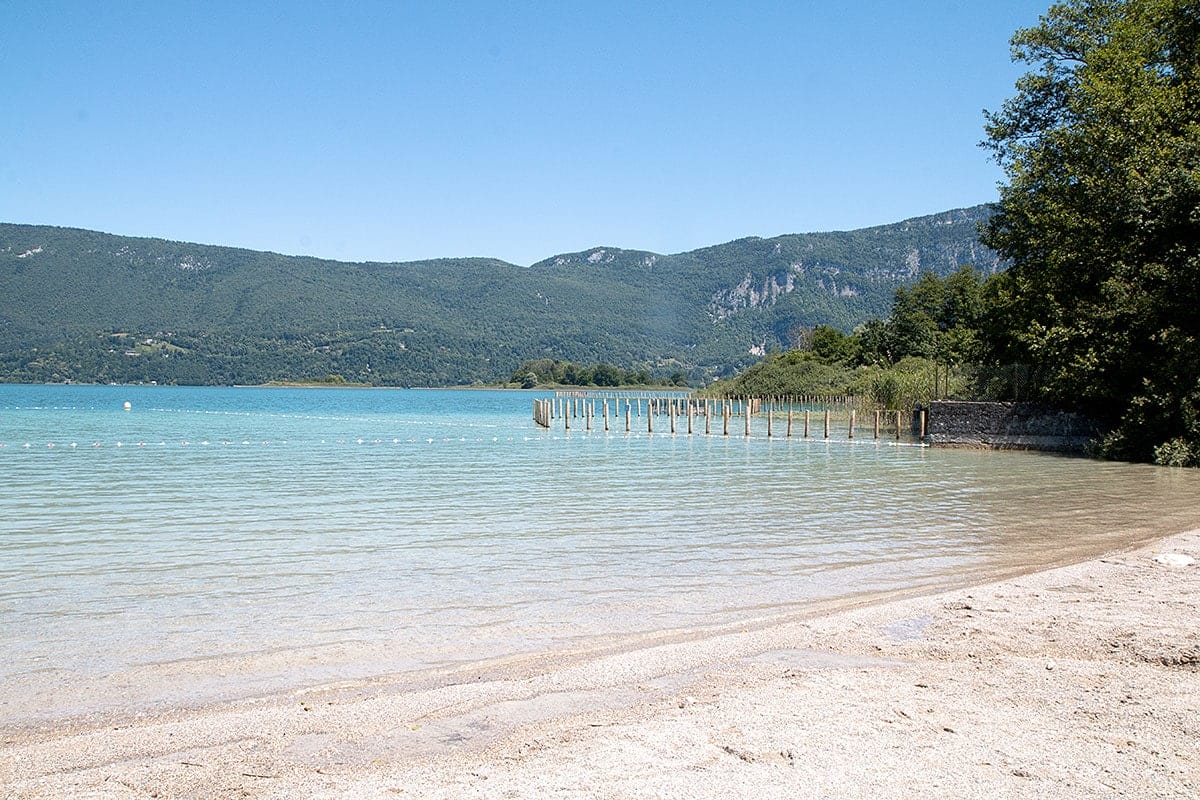Plage de Lépin-le-Lac