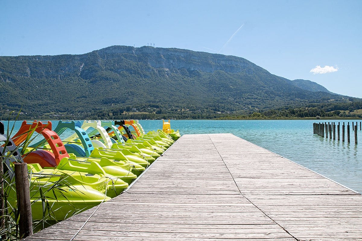 Locations d'embarcations au Sougey, Aiguebelette