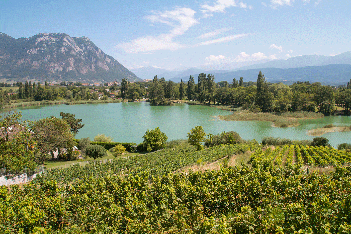 Le lac Saint André aux Marches