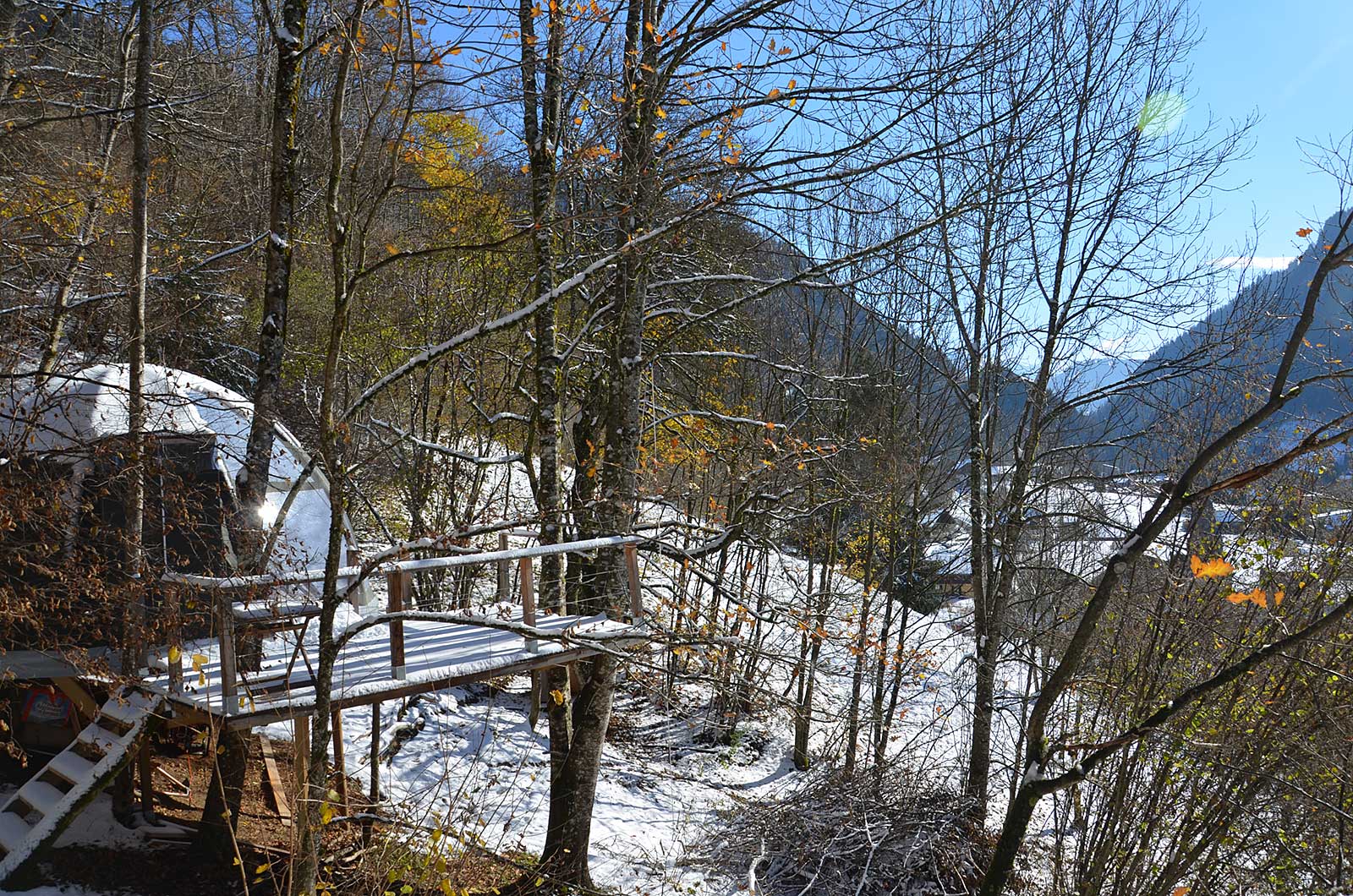 Bulles perchées de Saint-Jean d'Aulps,