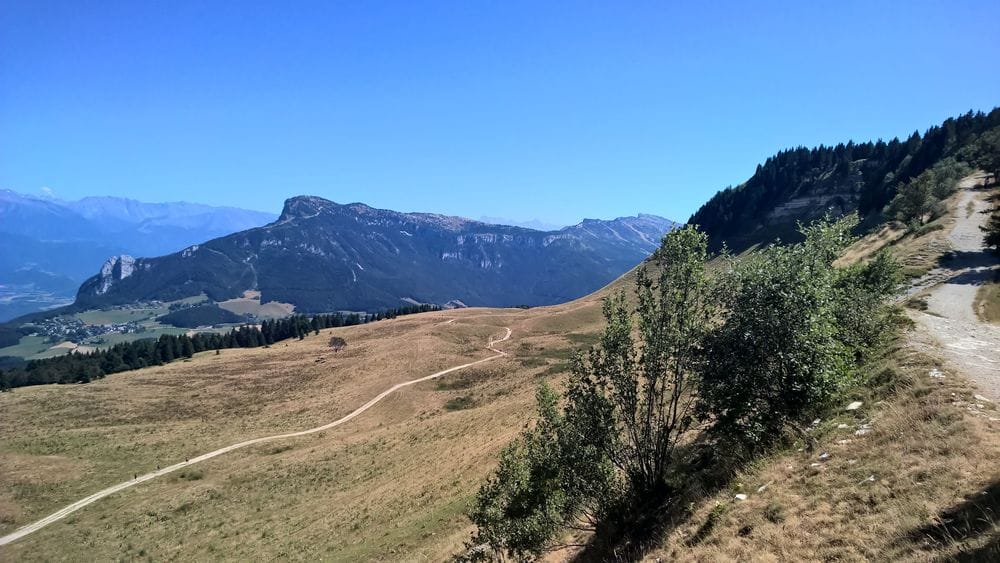Vue depuis les hauteurs d'Autrans