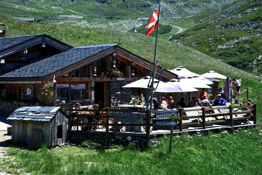 restaurant d'alpage chez pépé Nicolas