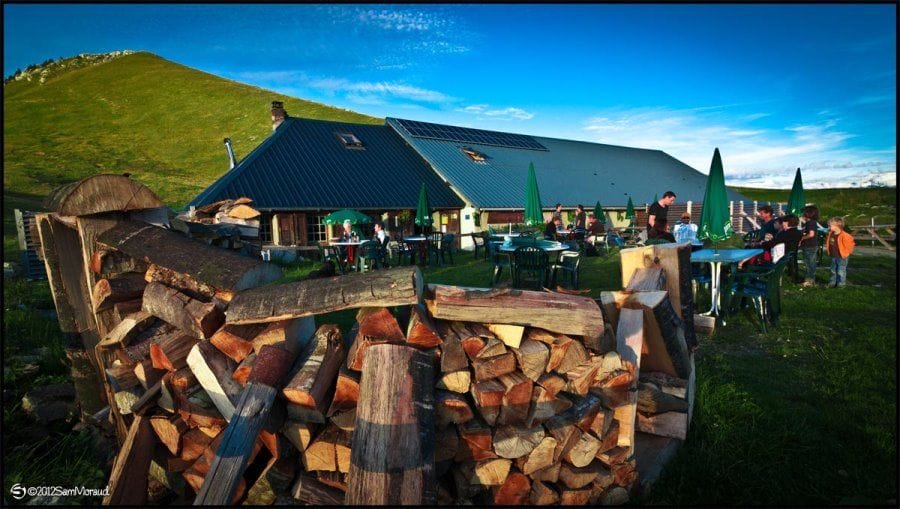 restaurant d'alpage du charmant Som