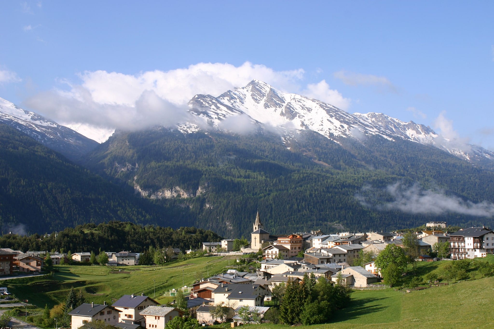 Station de montagne d'Aussois en été par Martin Kirchgessner, Licence CC, Flickr