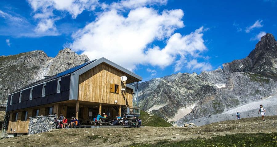 Le beau refuge du col de la Vanoise