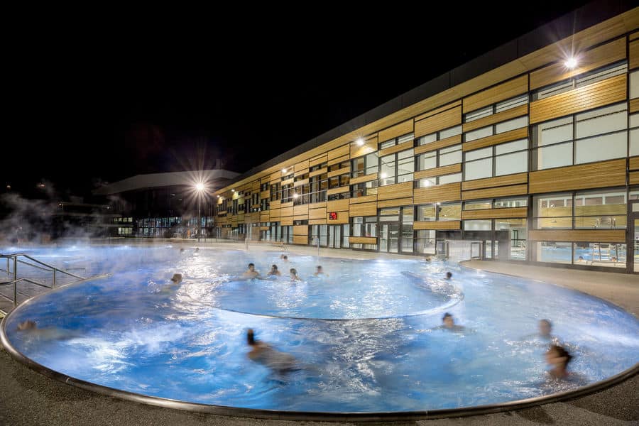 Palais de Megève, la piscine de Megève