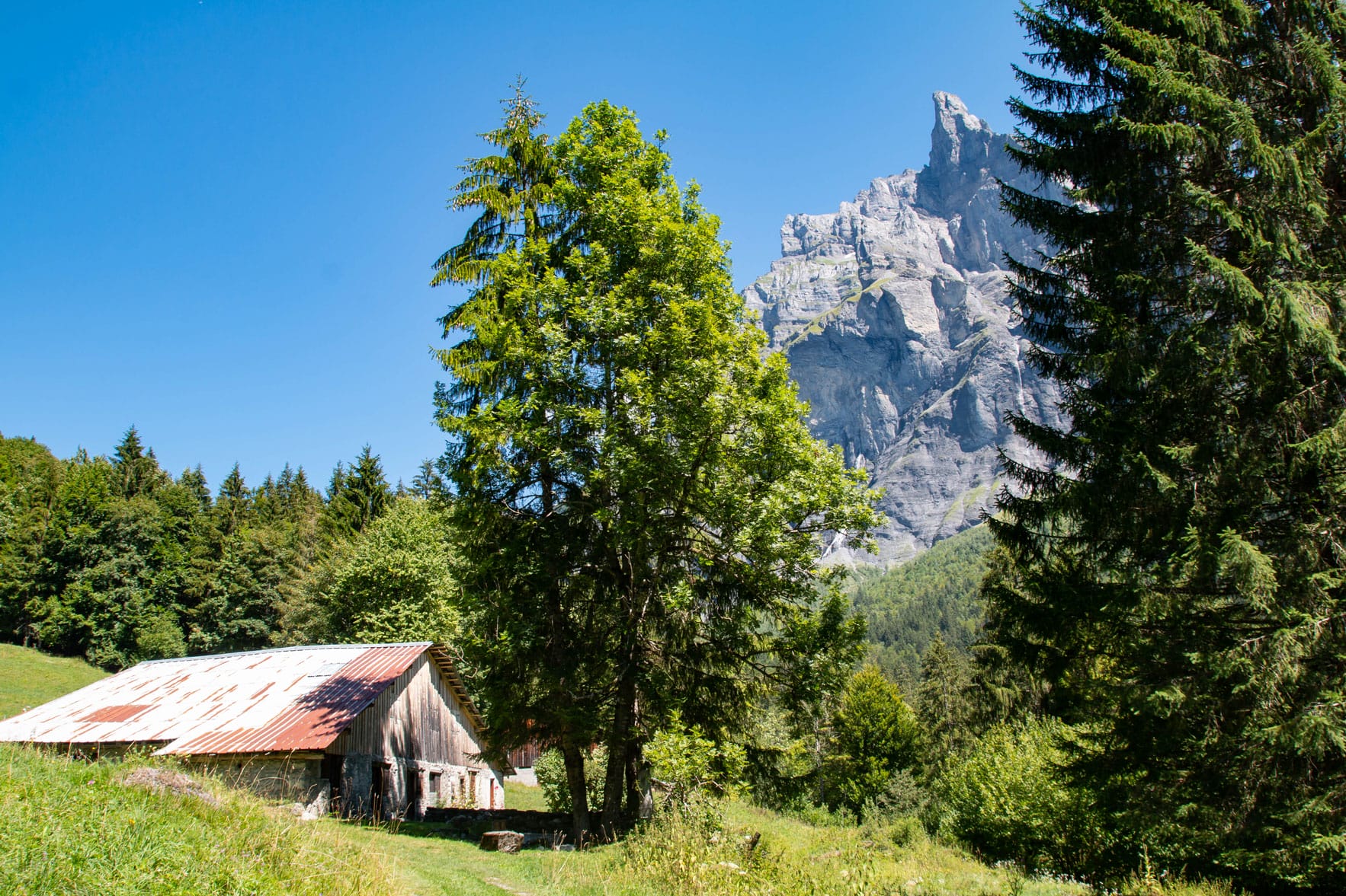 Beau chalet dans le cirque du Fer à Cheval