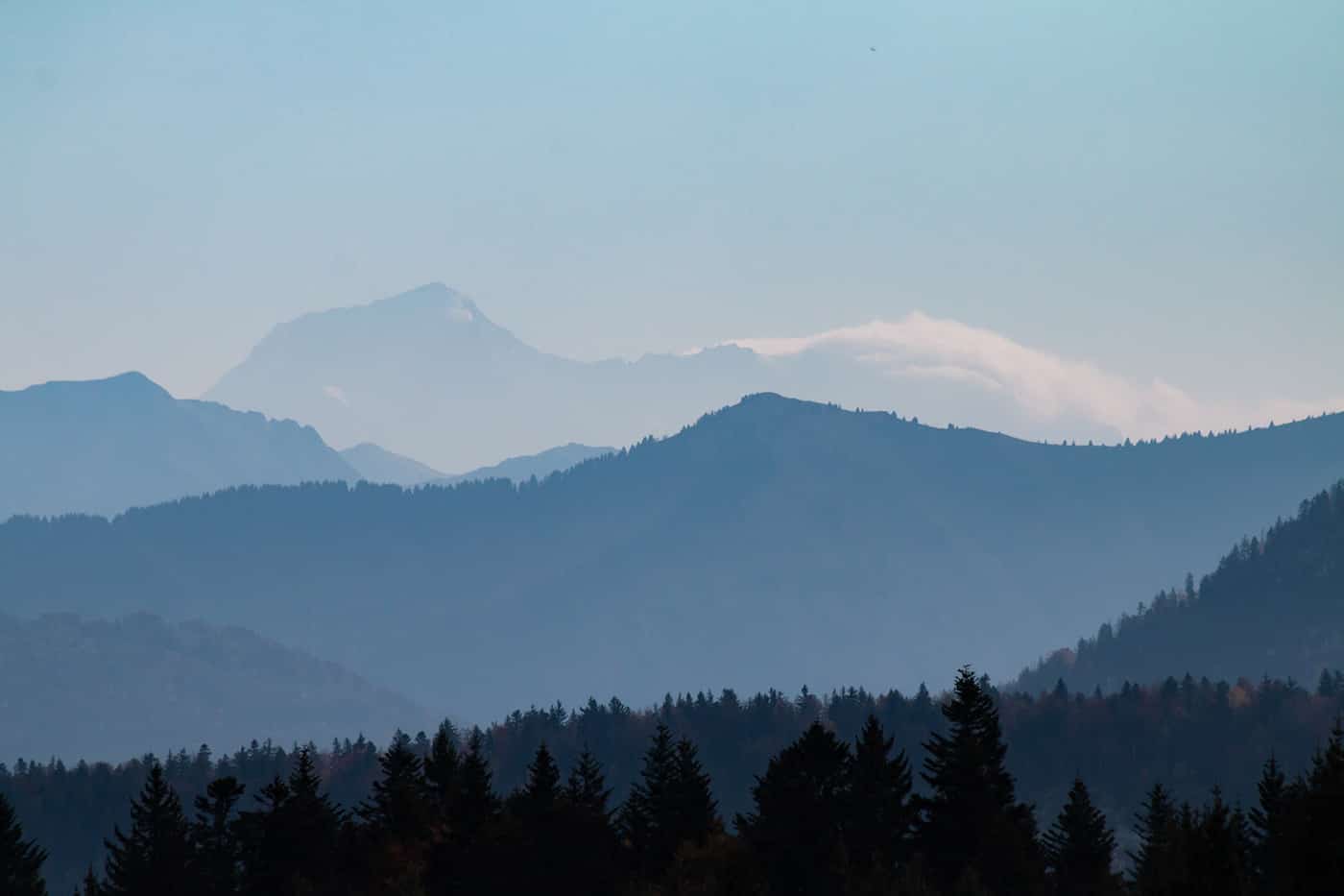 Montagnes en perspective