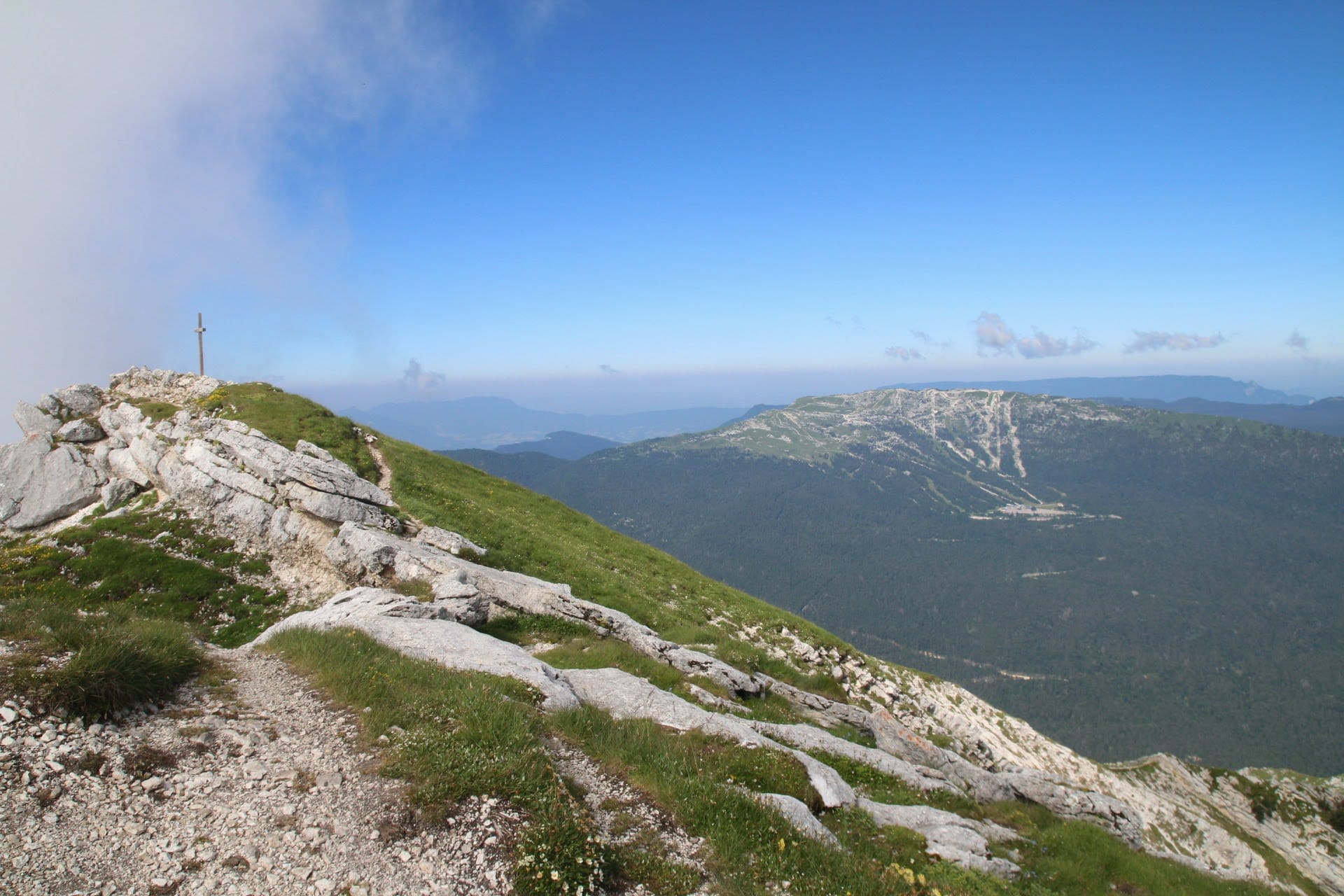 Sommet du Colombier à Aillon le Jeune