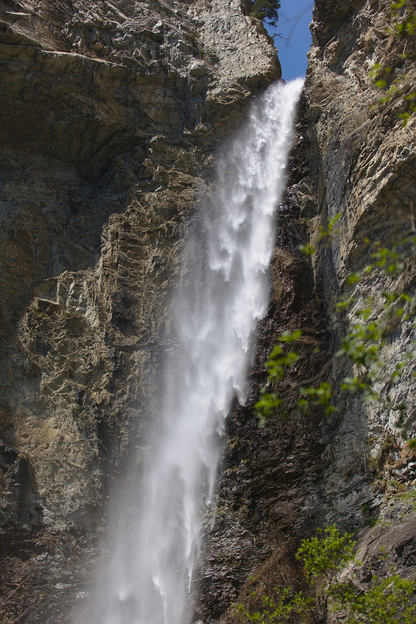 Cascade Saint-Benoit, en dessous d'Aussois