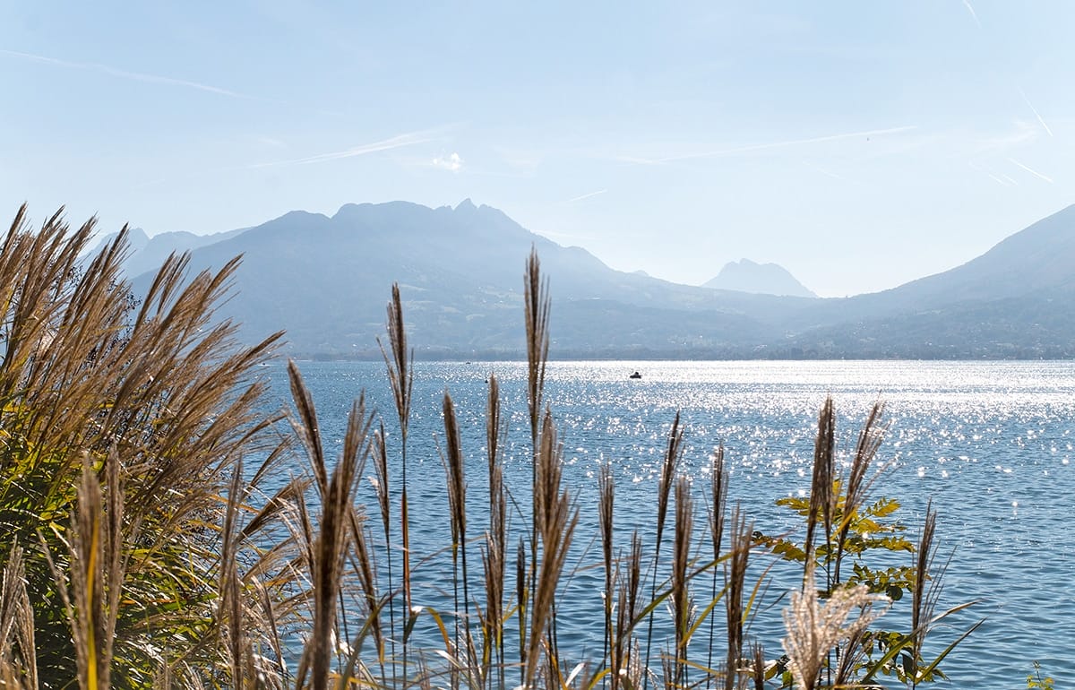 Le lac d'Annecy en septembre