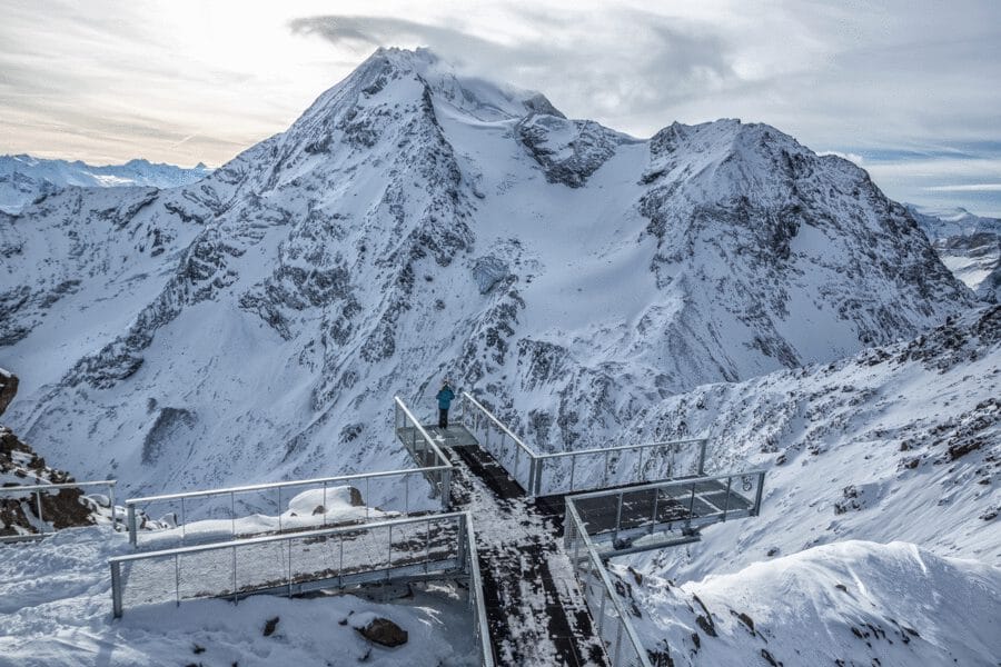 Passerelle de l'Aiguille Rouge par © Raja Bundhoo