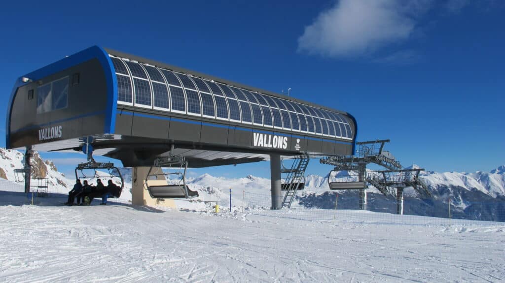 Télésiège des Vallons à Serre Chevalier
