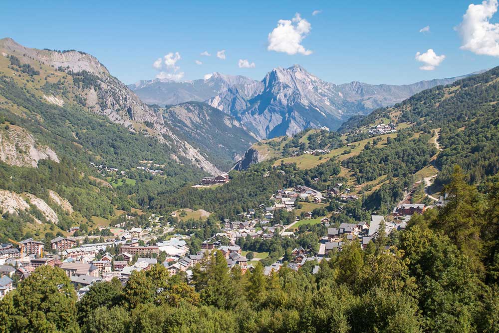 Valloire, station village des Alpes du Nord