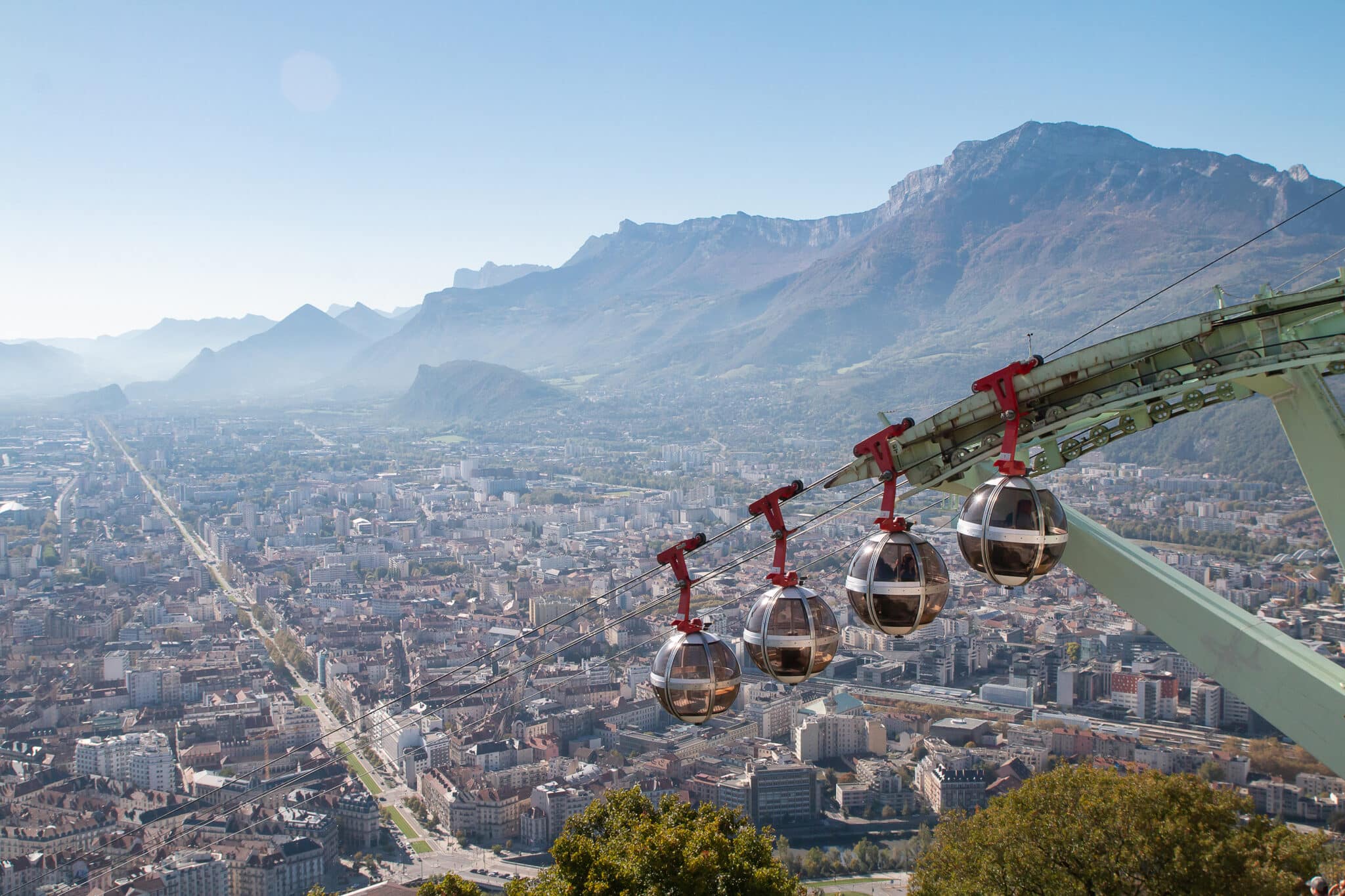 Grenoble en début d'automne