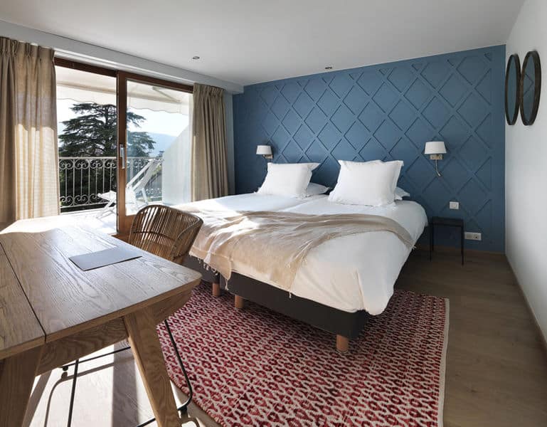 Chambre de l'hôtel Beau Site