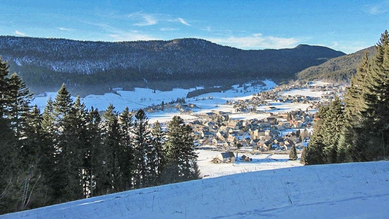 Paysages d'Autrans en hiver