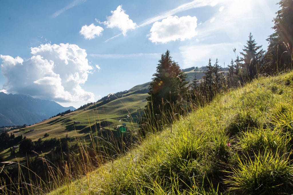 Paysages du Beaufortain en été
