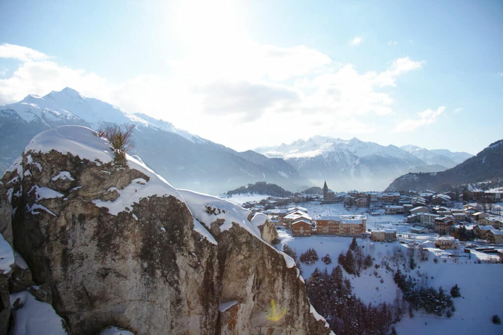 Aussois en hiver