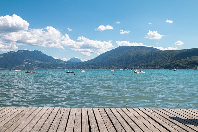 Le lac d'Annecy