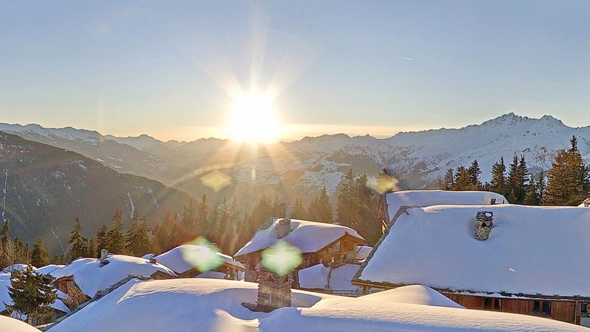 La Rosière et ses beaux couchers de soleil en altitude