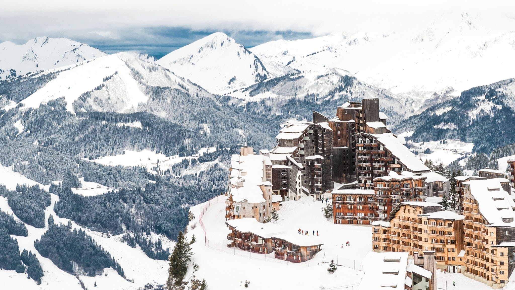 Avoriaz, station d'altitude des Alpes du Nord