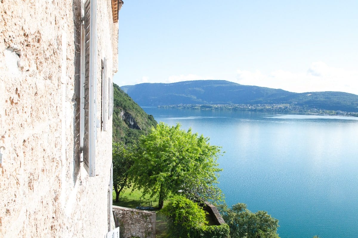 Vue sur le lac du Bourget