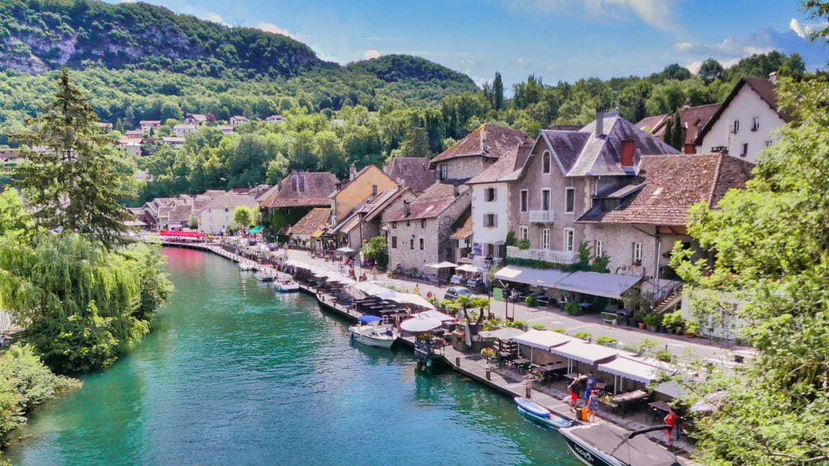 Chanaz, entre le rhône et le lac du Bourget