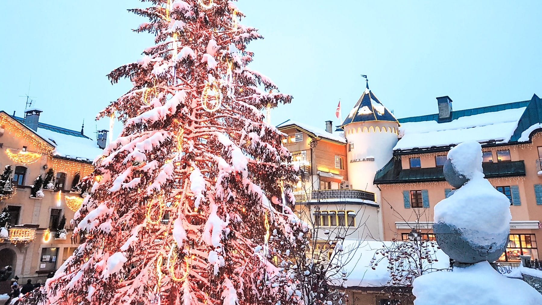 Megève, village luxueux proche d'Annecy