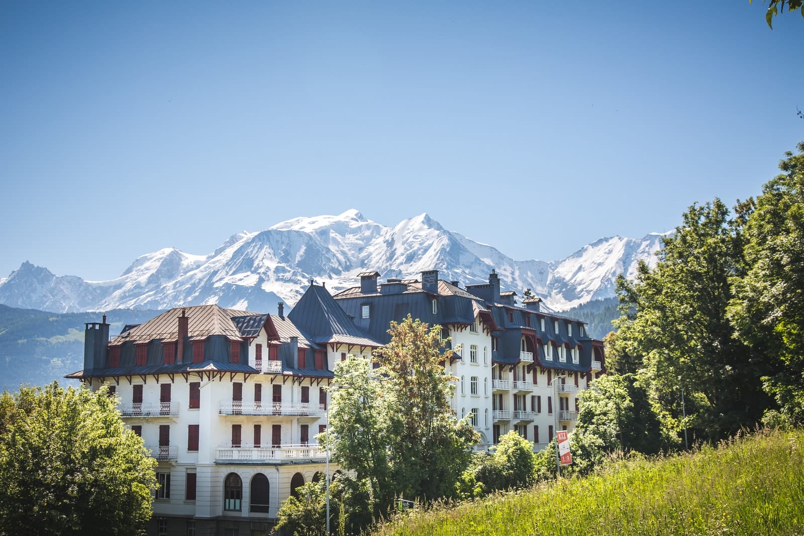 Combloux et sa vue sur le Mont-Blanc