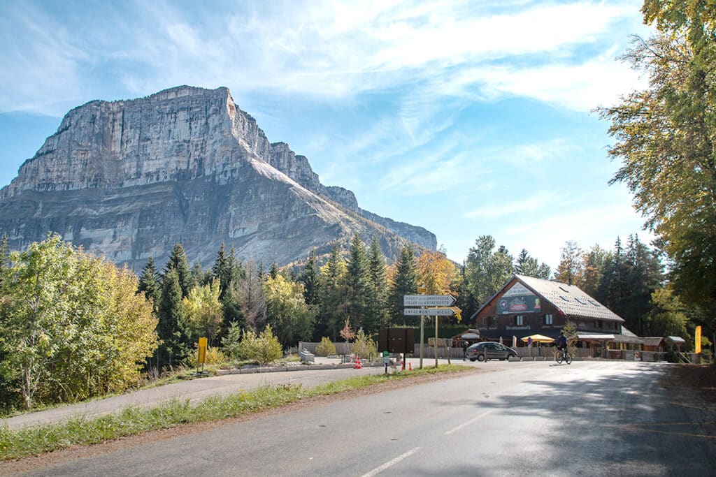 Arrivée au col du Granier