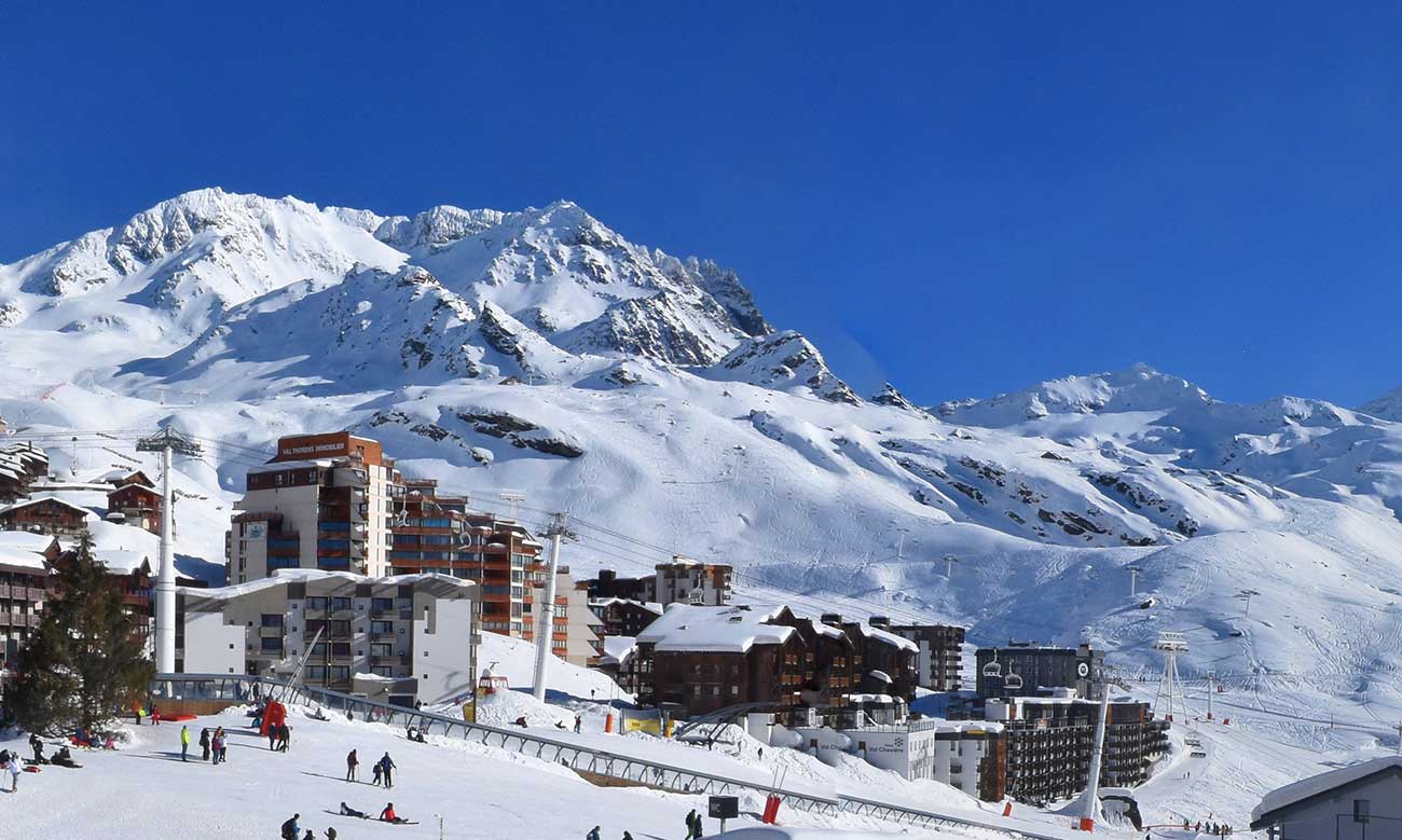 Val Thorens, plus haute station de ski française