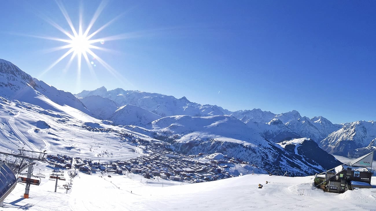 L'Alpe d'Huez : neige garantie et ski plein soleil