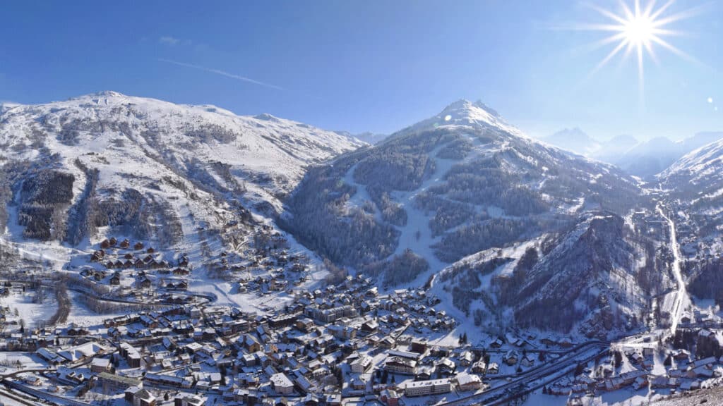 Valloire en hiver