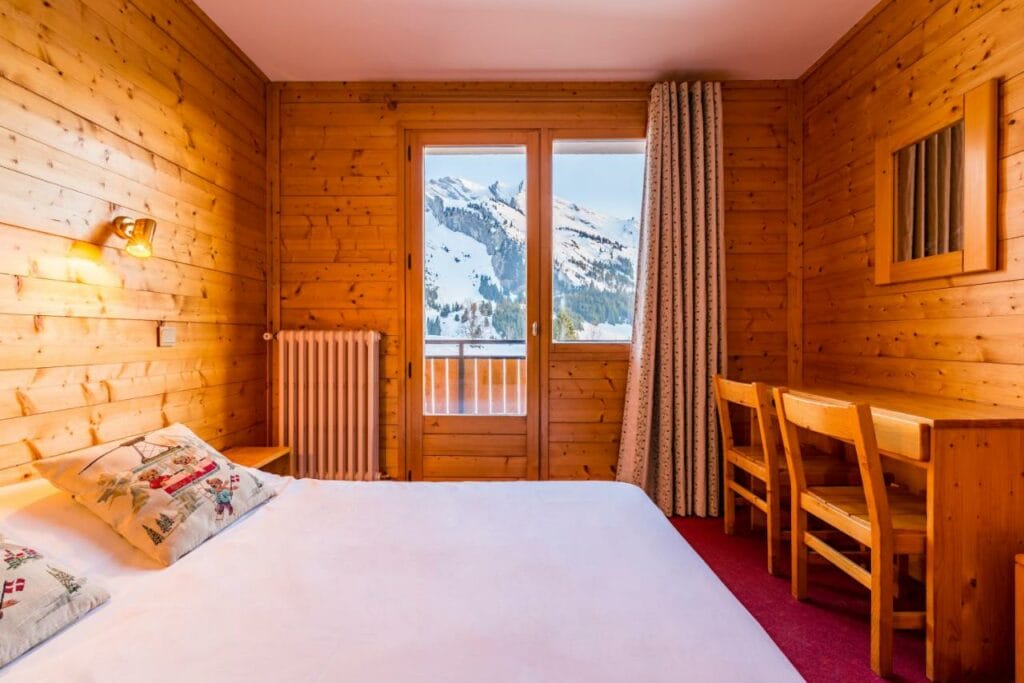 Hôtel sur les pistes de ski de fond de La Clusaz