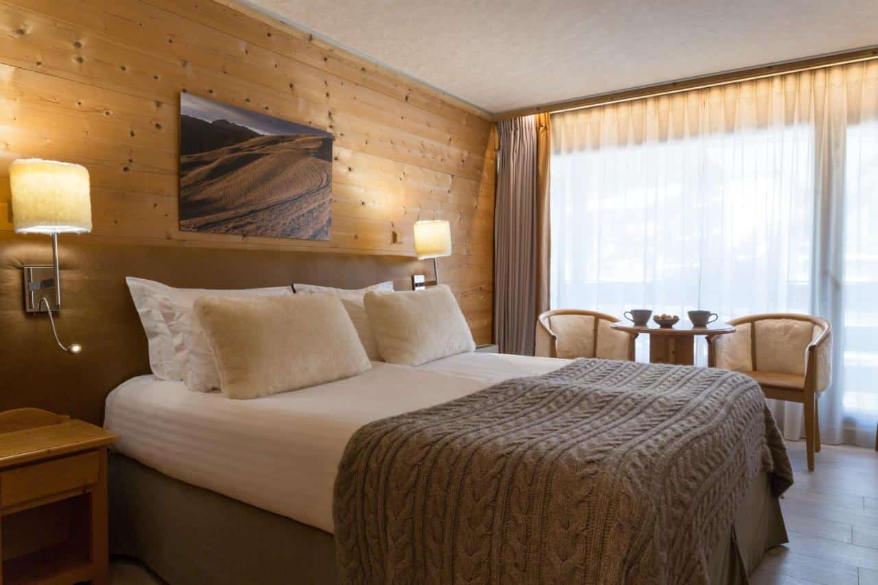 Hôtel proche des pistes de ski de fond des Contamines