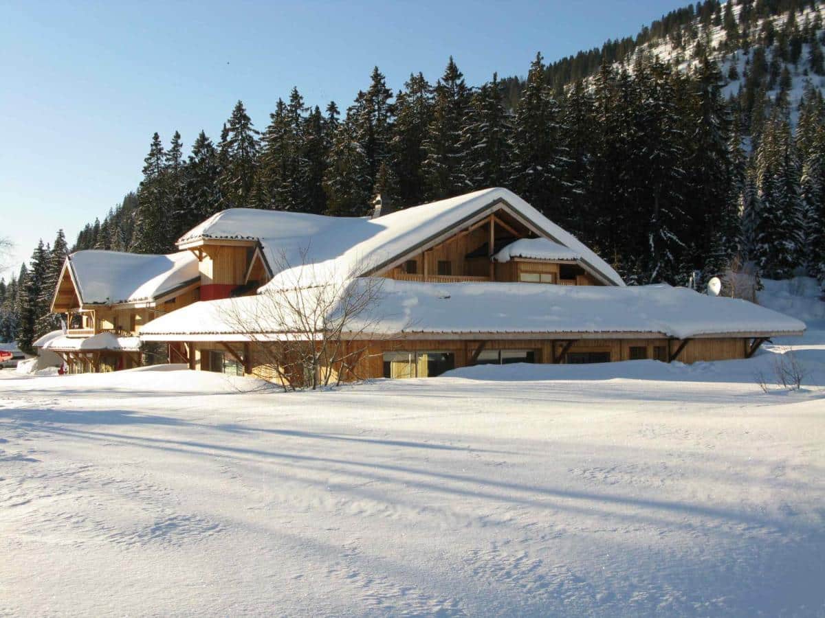 Hôtel sur les pistes de ski de fond de Praz de Lys