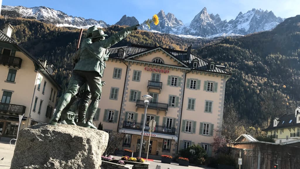 Chamonix en automne
