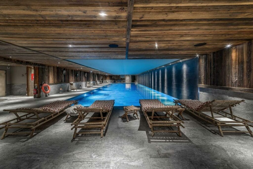 Piscine du Refuge de Solaise, hôtel de Val d'Isère
